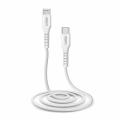 SBS dátový kábel USB-C/MFI Lightning, 1 m, biely TECABLELIGTC1W