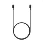 Samsung dátový kábel USB-C, 3A, 1,8 m, čierny EP-DX310JBEGEU