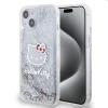 Zadný krytHello Kitty Liquid Glitter Electroplating Head Logo pre Apple iPhone 12/12 Pro, transparentná 57983116903