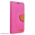Knižkové puzdro CANVAS pre Apple iPhone 14 Pro, ružová TEL165788