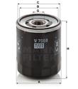 MANN-FILTER Olejový filter W 7058