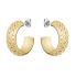 Hugo Boss Štýlové pozlátené kruhové náušnice 1580566