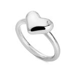 Hot Diamonds Romantický strieborný prsteň s diamantom Desire DR274 56 mm