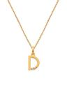 Hot Diamonds Pozlátený náhrdelník Hot Diamonds D Jac Jossa Soul DP942 (retiazka, prívesok)