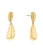 Calvin Klein Pozlátené visiace náušnice Radiant Drops 35000607