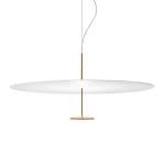 Závesné svetlo Lumina Dot 800 LED 3 000K mosadz