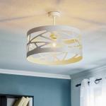 Modulové stropné svietidlo Frez Ø 39 cm, biele