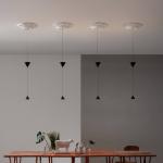 Karman Moonbloom LED závesné svetlo 2fl Ø40cm 3000K