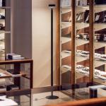 Stojacia lampa Milan Peak Lane LED čierna 170 cm