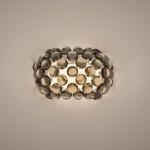 Foscarini Caboche Plus piccola R7s nástenné svietidlo sivé