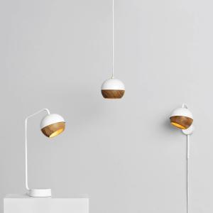 Závesné svetlo Mater Ray S Ø 11,9 cm, biela