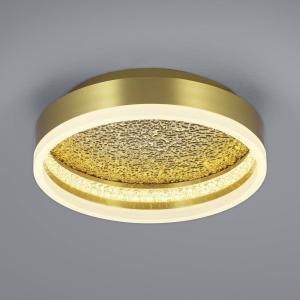 Stropné svietidlo Moon LED zo železa, mosadz, Ø 30 cm