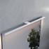 LED zrkadlové svetlo Triga, IP44, biele, 80 cm, 4 000 K