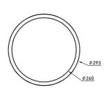 Stropné svietidlo Karl LED, CCT, RGB podsvietenie, Ø 29 cm