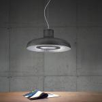 ICONE Duetto LED závesné svietidlo 927 Ø55cm železo/striebro