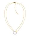 Calvin Klein Módne bicolor náhrdelník Duality 35000630