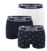 TOMMY HILFIGER - boxerky 3PACK premium cotton HILFIGER nyc & desert sky color - limitovaná edícia