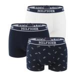 TOMMY HILFIGER - boxerky 3PACK premium cotton HILFIGER nyc & desert sky color - limitovaná edícia