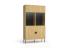 Expedo Vitrína LOND, 106,6x187,6x40, dub baltic