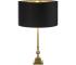 Searchlight Searchlight EU81214BK - Stolná lampa WHITBY 1xE27/10W/230V čierna/zlatá