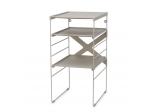 Nastaviteľný botník Joseph Joseph 55008, level ecru