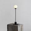 Severná stolová lampa Snowball, čierna
