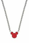 Disney Slušivý oceľový náhrdelník Mickey Mouse N600627L-157.CS