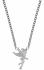 Disney Oceľový náhrdelník s príveskom Víly Zvonilky Tinker Bell N600633L-157.CS