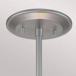 Ziggy Medium závesné svetlo, Ø 40 cm, strieborná