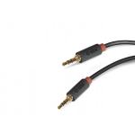 SBS Audio Stereo Cable 3,5mm for Mobile and Smartphones 1,5 m - rozbalený tovar TECABLE35KR