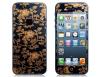 3D Floral Skin Screen protector na iPhone 5/5S/SE