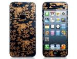 3D Floral Skin Screen protector na iPhone 5/5S/SE