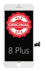REFURBISHED - Repasovaný original LCD displej iPhone 8 Plus - biely