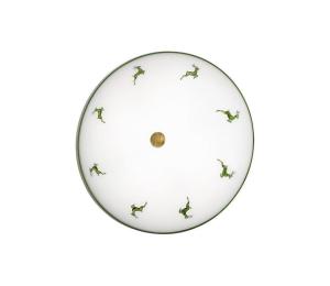 Kolarz Kolarz 731.U14.4.100-Stropné svietidlo NONNA 4xE27/60W/230V pr.54 cm zelená/mosadz