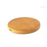 CUBE1 drevená bezdrátová nabíječka 15W - Čerešna