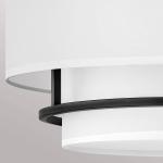 Závesné svietidlo Graham Duo Mount 4 svetlá Ø 58,4 cm, čierna