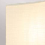 Malé nástenné svietidlo Swirl s ľanovým tienidlom, povrchová úprava zlatou