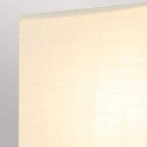 Malé nástenné svietidlo Swirl s ľanovým tienidlom, povrchová úprava zlatou