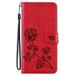 Puzdro Rose Book Xiaomi Redmi Note 13 5G - červené