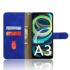 Puzdro Leather Book Xiaomi Redmi A3 - tmavo-modré