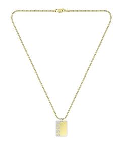 Hugo Boss Originálny pánsky pozlátený náhrdelník ID 1580303