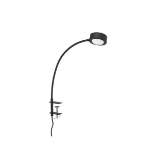 Stolná lampa LIGHTME Powerlens Flex, skrutkovacia, čierna