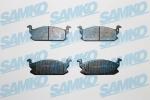 SAMKO Sada brzdových platničiek kotúčovej brzdy 5SP257