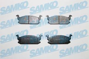 SAMKO Sada brzdových platničiek kotúčovej brzdy 5SP257