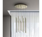 Ideal Lux Ideal Lux - LED Luster na lanku FILO LED/25W/230V mosadz