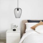 Závesné svietidlo Beacon Callam Ø 27,5 cm, čierna farba, kov