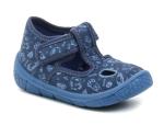 Befado 630P011 modré detské papučky EUR 20