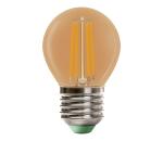 Brilagi LED Žiarovka CLASIC AMBER G45 E27/4W/230V 2200K -  Brilagi