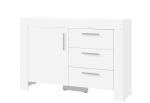 Expedo Komoda 3SZ1D SIRO, 120x85x42, biela