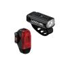 Lezyne set svetiel Hecto 500XL a Ktv Drive+ black red Velikost: UNI